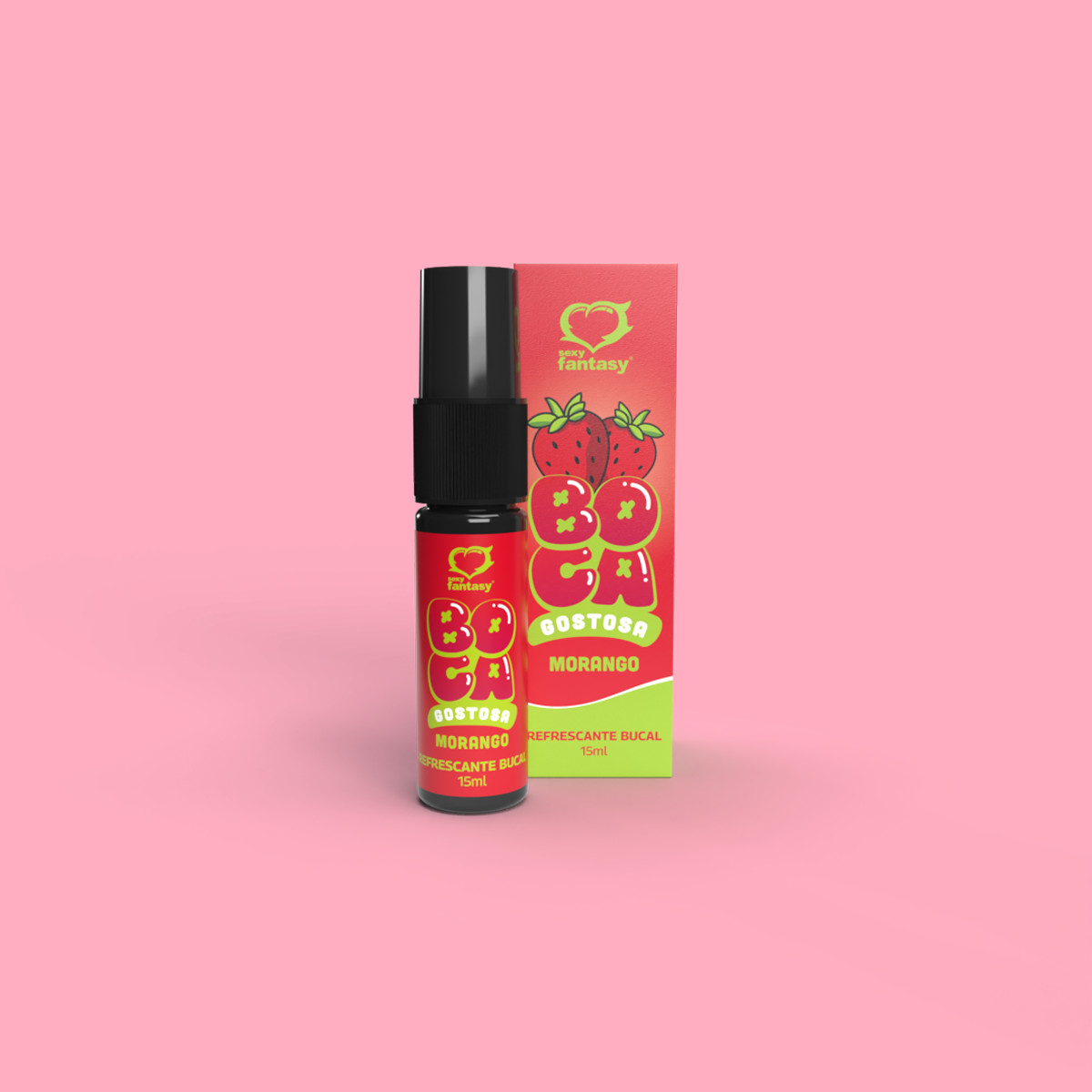 Spray Refrescante Bucal - Sexy Fantasy Boca Gostosa | 15 ml | Disponível em 6 Sabores - 5