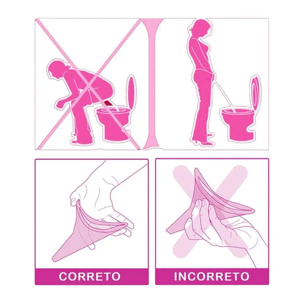 Condutor Urinário Feminino em Silicone - Eva Collection Stand Up | 1 Unidade - 3