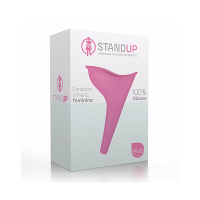 Foto 2 do produto Condutor Urinário Feminino em Silicone - Eva Collection Stand Up | 1 Unidade