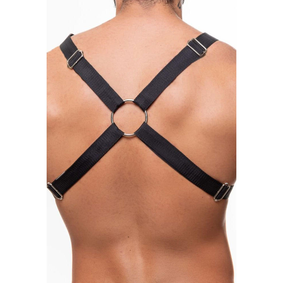 Arreio Harness Ajustável Feito em Nylon com Formato de X  - Steves Designer | Disponível em 3 Cores - 2