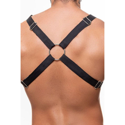 Foto 2 do produto Arreio Harness Ajustável Feito em Nylon com Formato de X  - Steves Designer | Disponível em 3 Cores