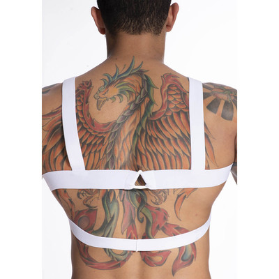 Steves Designer - Arreio Harness em Elástico com Fecho de Plástico