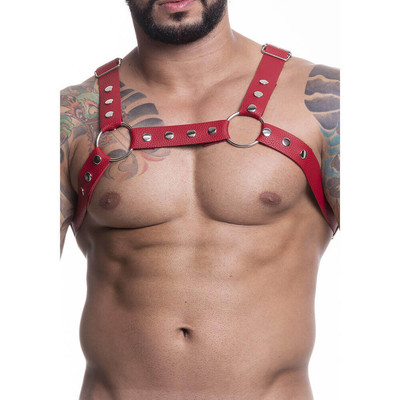 Arreio Harness Masculino em Couro Sintético - Steves Designer | Disponível em 3 Cores