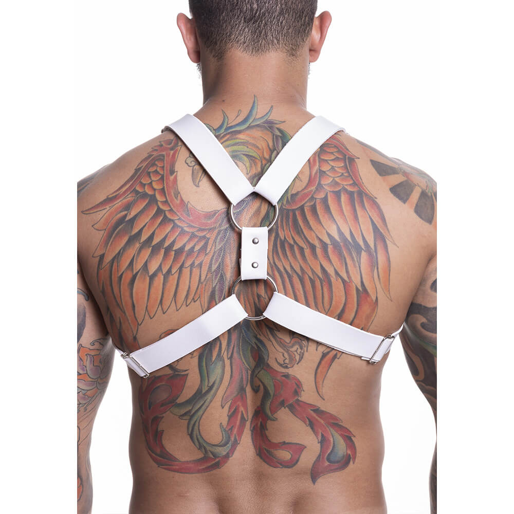 Arreio Harness Masculino em Couro Sintético - Steves Designer | Disponível em 3 Cores - 4