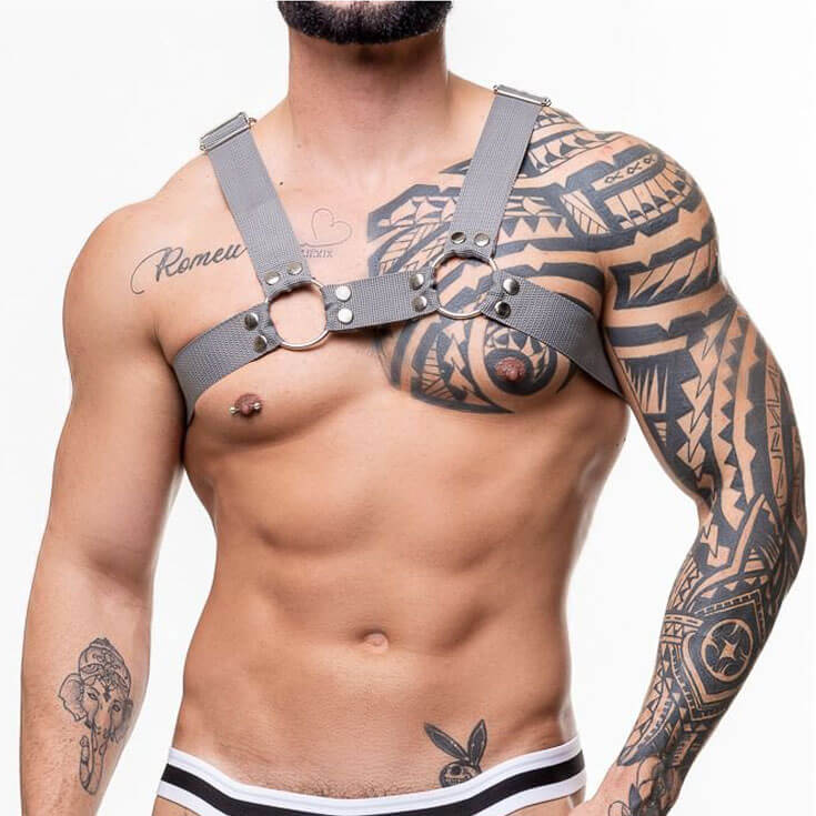 Arreio Harness Pochete com Tiras Ajustáveis - Steves Designer | Disponível em 4 Cores - 12