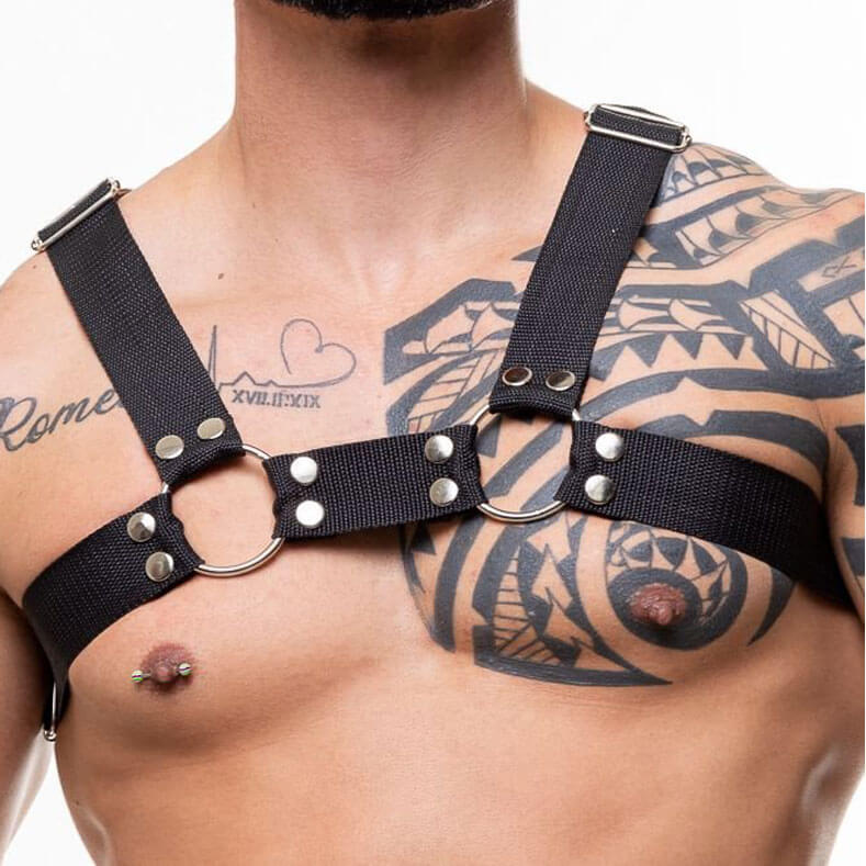 Arreio Harness Pochete com Tiras Ajustáveis - Steves Designer | Disponível em 4 Cores - 18