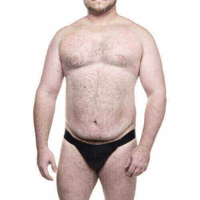 Steves Designer Big Man - Cueca JockStrap em Cirrê com Argolas | Plus Size