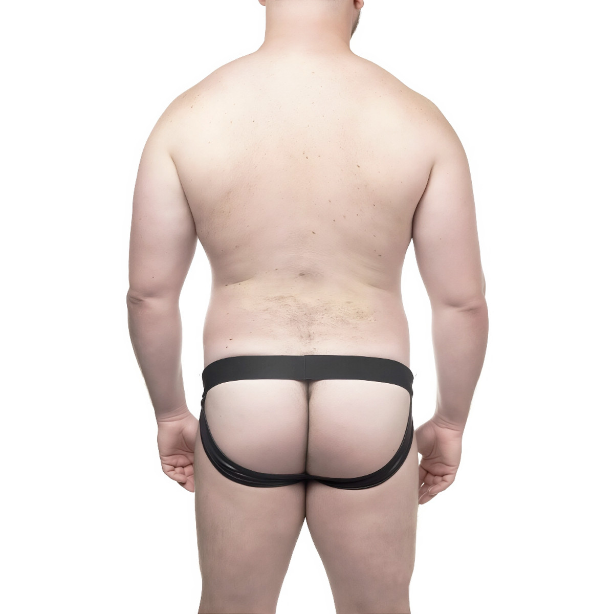 Cueca Jockstrap Premium em Cirrê - Steves Designer Big Man | Tamanho Plus Size - 3