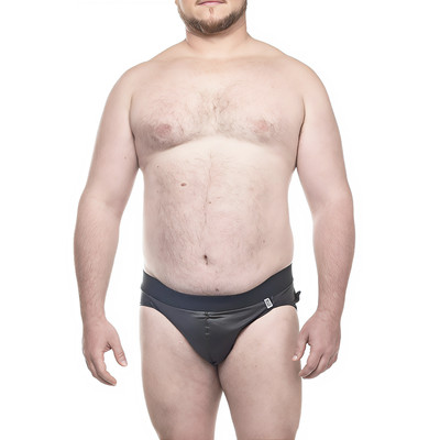 Cueca Jockstrap Premium em Cirrê - Steves Designer Big Man | Tamanho Plus Size