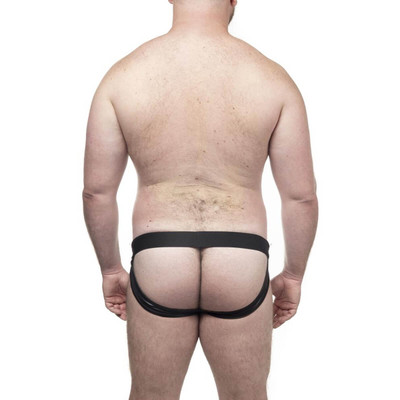 Steves Designer Big Man - Cueca Jockstrap Premium em Cirrê | Plus Size