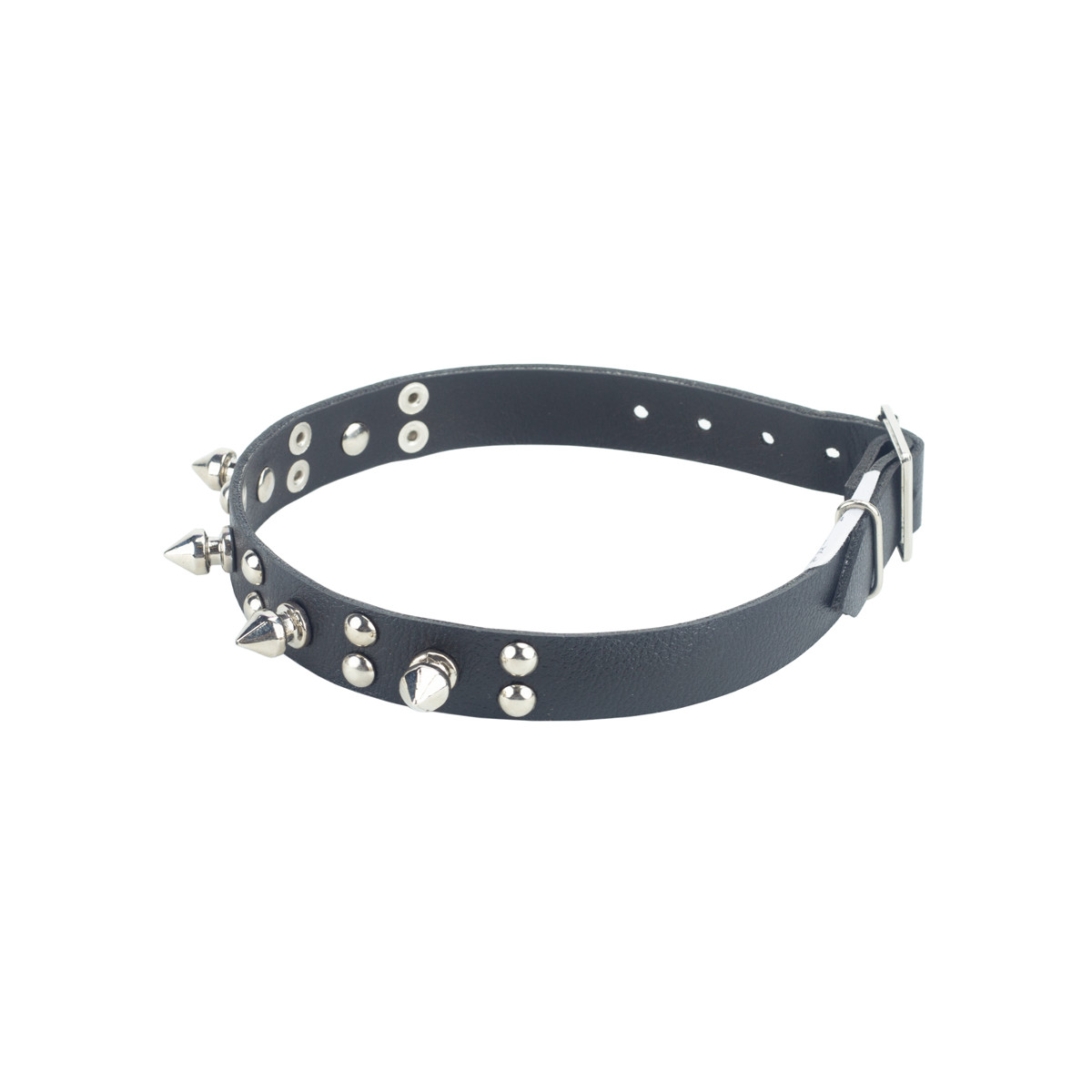 Gargantilha Choker com Spikes - Steves Designer | Tamanho Único - 2
