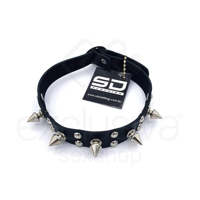 Steves Designer - Choker com Spikes