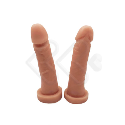Foto 5 do produto Cinta Peniana em Couro Sintético com Duas Próteses para Dupla Penetração - Steves Designer