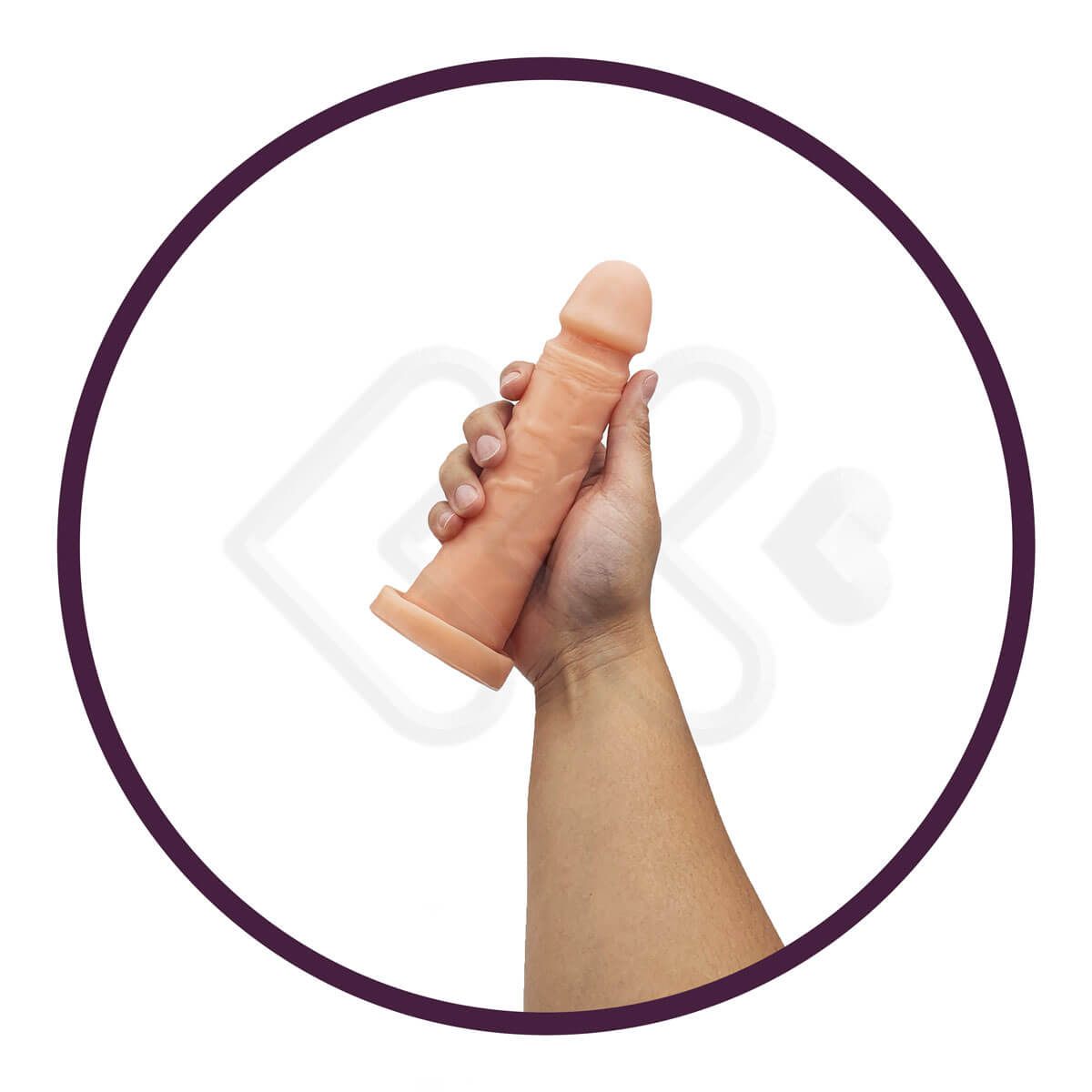 Cinta Peniana em Couro Sintético com Duas Próteses para Dupla Penetração - Steves Designer - 6