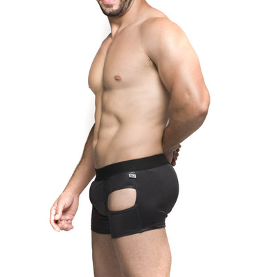 Foto 2 do produto Steves Designer - Cueca Boxer com Abertura nas Coxas | Disponível em 2 Cores