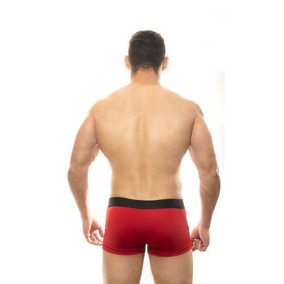 Foto 2 do produto Steves Designer - Cueca Boxer  | Cor: Vermelho