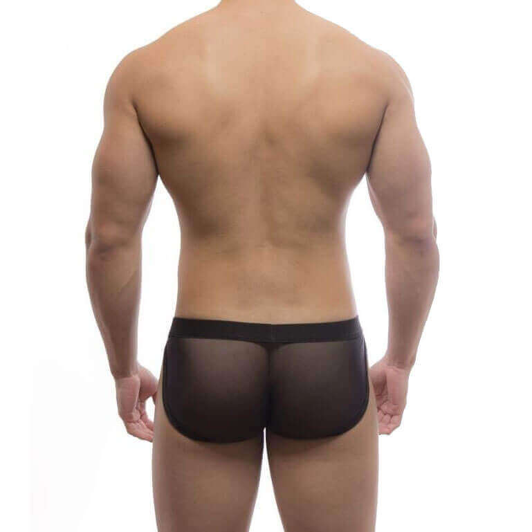 Steves Designer - Cueca Extra Cavada com Cirrê na Frente e Tule Atrás | Tamanho Único - 2