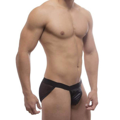 Steves Designer - Cueca Extra Cavada com Cirrê na Frente e Tule Atrás | Tamanho Único