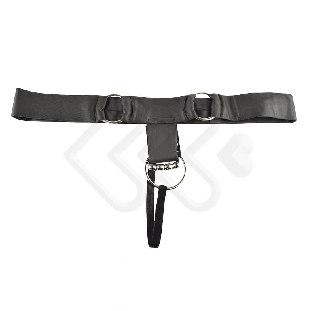 Cueca Jock Fio Dental com Anel Peniano em Argola | Steves Designer - 2