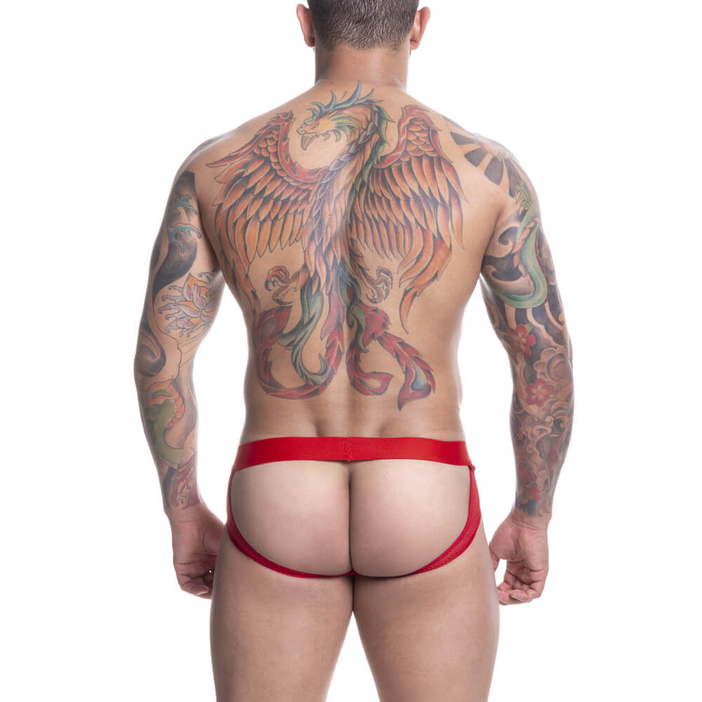 Steves Designer - Cueca JockStrap em Arrastão | Disponível em 3 Cores - 6