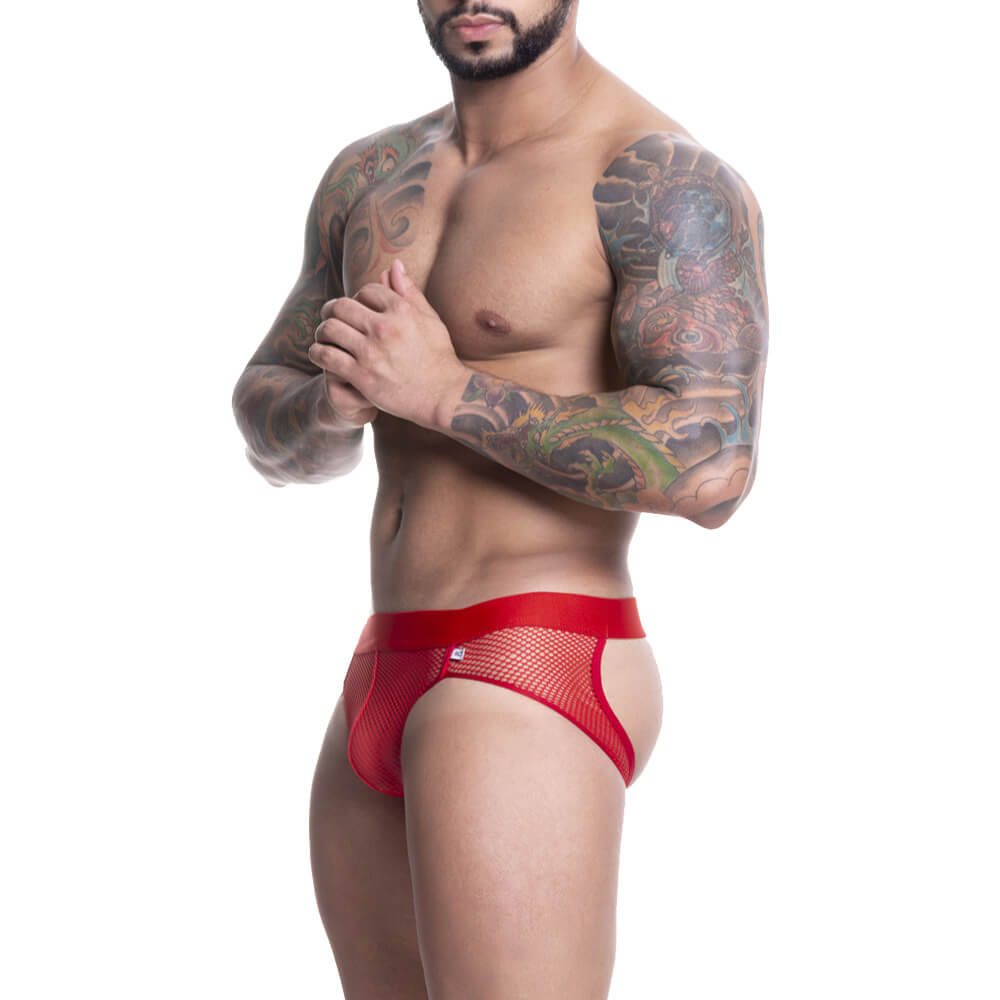 Steves Designer - Cueca JockStrap em Arrastão | Disponível em 3 Cores - 8