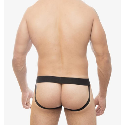 Foto 3 do produto Steves Designer - Cueca Jockstrap em Arrastão | Tamanho Único