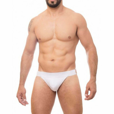 Steves Designer - Cueca Jockstrap Básica em Tecido Confortável com Argolas Duplas | Tamanho Único