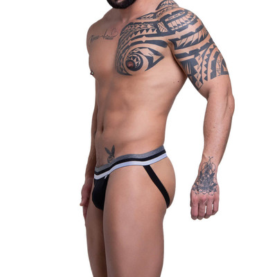 Foto 4 do produto Cueca JockStrap com Elástico Tricolor - Steves Designer | Tamanho Único