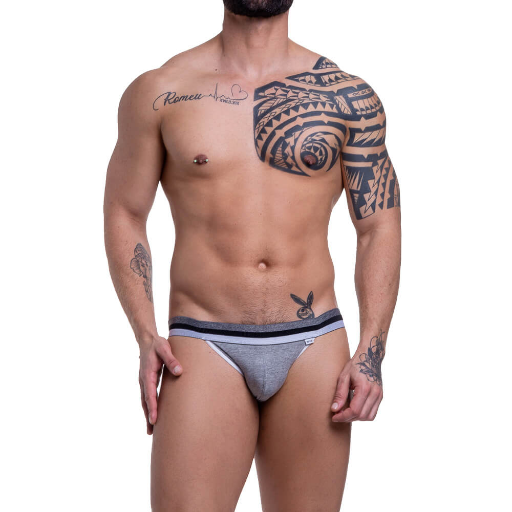Cueca JockStrap com Elástico Tricolor - Steves Designer | Tamanho Único - 5