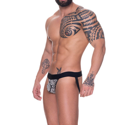 Foto 2 do produto Cueca JockStrap com Estampa de Cobra - Steves Designer | Tamanho Único | Disponível em 2 Cores