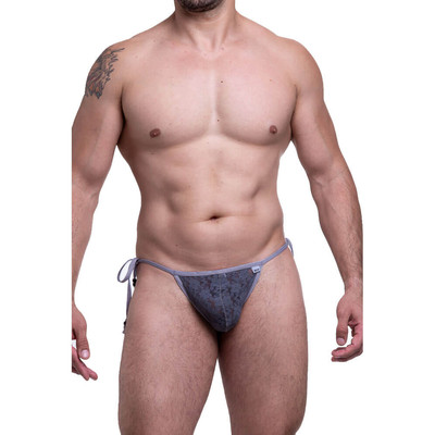 Foto 4 do produto Steves Designer - Cueca JockStrap em Renda com Fio Dental e Joia - Tamanho Único | Disponível em 2 Cores