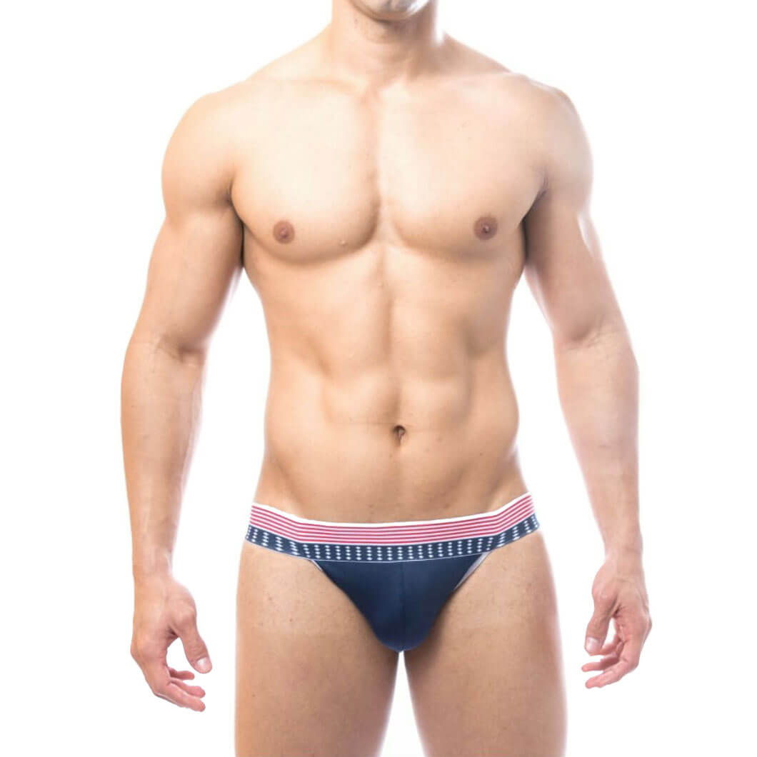 Cueca JockStrap Suplex com Elástico Estampado - Steves Designer | Tamanho Único | Disponível em 3 Cores - 4