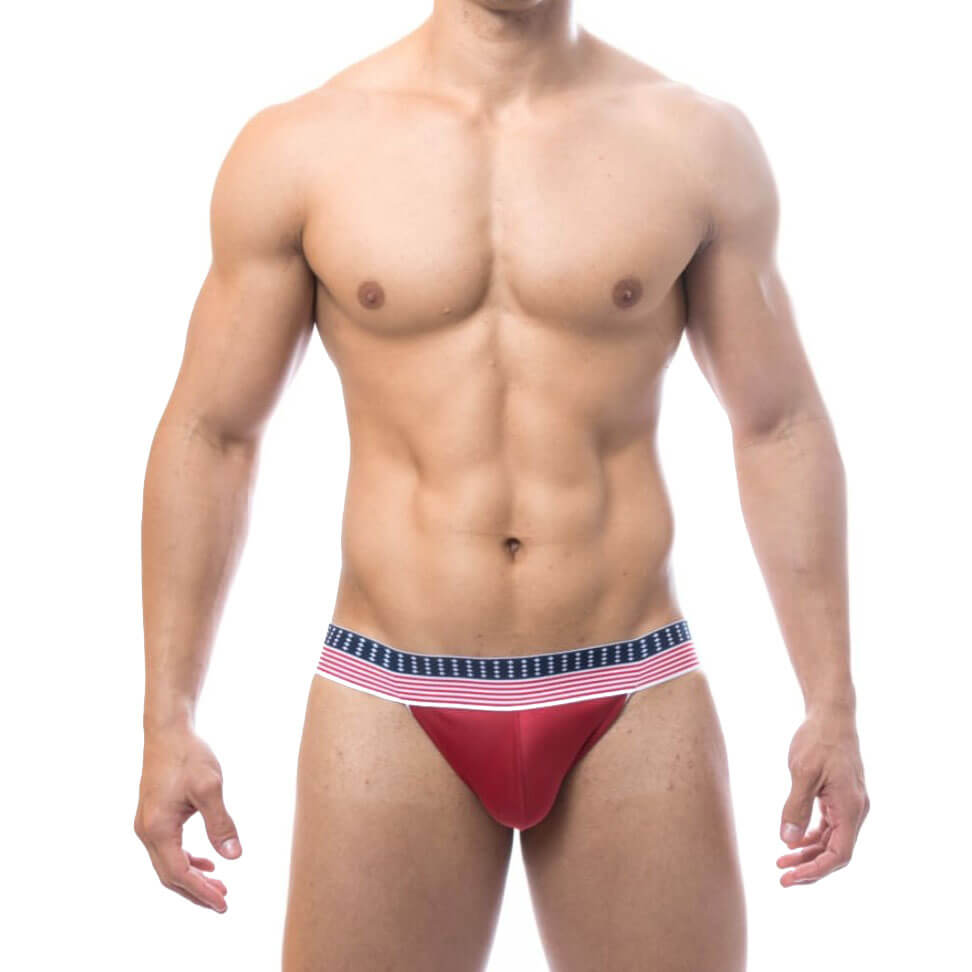 Cueca JockStrap Suplex com Elástico Estampado - Steves Designer | Tamanho Único | Disponível em 3 Cores - 5