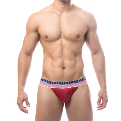 Foto 5 do produto Cueca JockStrap Suplex com Elástico Estampado - Steves Designer | Tamanho Único | Disponível em 3 Cores