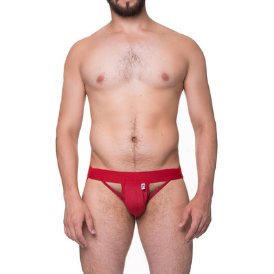 Foto 6 do produto Steves Designer - Cueca JockStrap Tapa Sexo com Aberturas nas Laterais | Disponível em 3 Cores