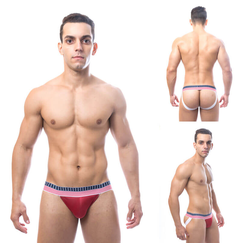 Steves Designer - Cueca JockStrap Tapa Sexo Americana | Disponível em Três Cores - 3