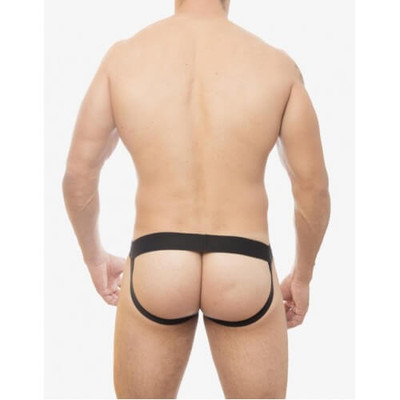 Foto 3 do produto Steves Designer - Cueca JockStrap Tapa Sexo | Cor: Prata