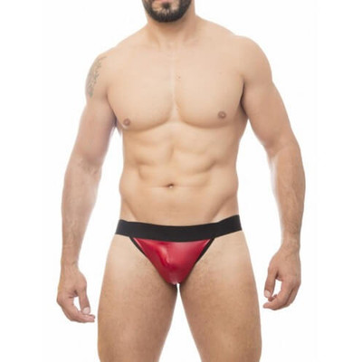 Foto 1 do produto Steves Designer - Cueca JockStrap Tapa Sexo | Cor: Vermelho