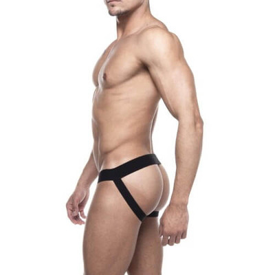 Cueca Jock Strap Tapa Sexo com Detalhe de Zíper - Steves Designer | Tamanho Único | Disponível em 2 Cores