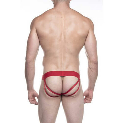 Steves Designer - Cueca JockStrap Tapa Sexo com Elástico Fino Duplo | Disponível em 2 Cores