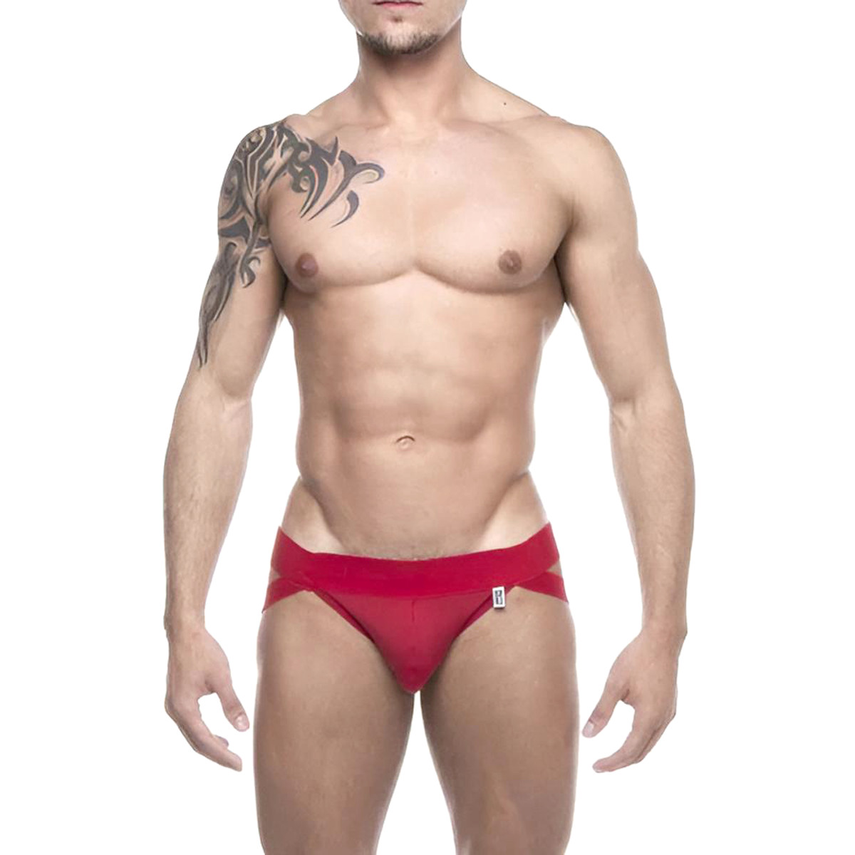 Cueca JockStrap Tapa Sexo com Faixa Dupla - Steves Designer | Tamanho Único | Disponível em 3 Cores - 6