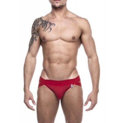 Steves Designer - Cueca JockStrap Tapa Sexo com Faixa Dupla | Disponível em 3 Cores