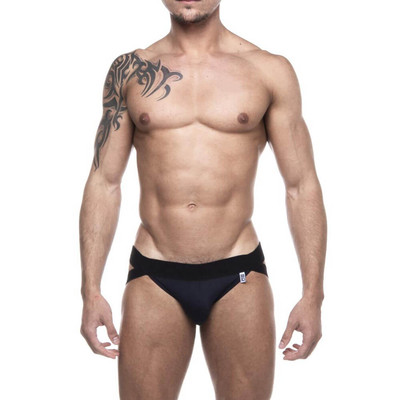 Foto 4 do produto Steves Designer - Cueca JockStrap Tapa Sexo com Faixa Dupla | Disponível em 3 Cores