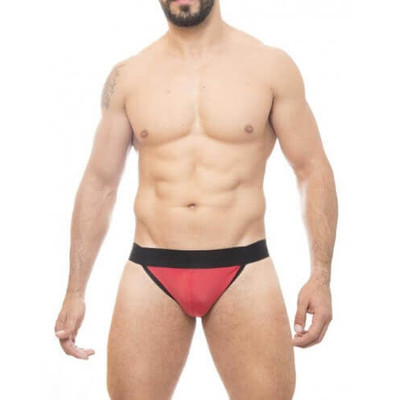 Foto 3 do produto Steves Designer - Cueca JockStrap Tapa Sexo em Lycra| Disponível em 2 Cores