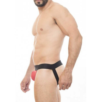 Foto 4 do produto Steves Designer - Cueca JockStrap Tapa Sexo em Lycra| Disponível em 2 Cores