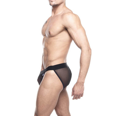 Foto 2 do produto Cueca Slip Extra Cavada em Tule Transparente - SD Clothing | Tamanho Único | Disponível em 2 Cores
