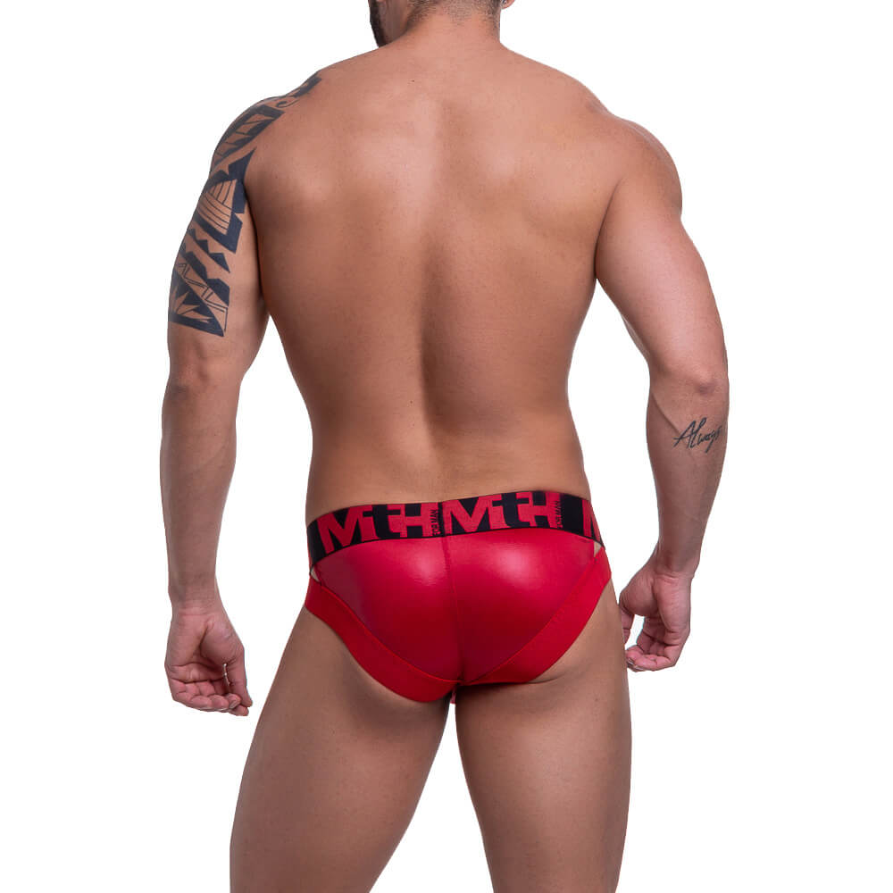 Steves Designer - Cueca Sunga Grega em Cirrê com Elástico Estampado | Disponível em 3 Cores - 5