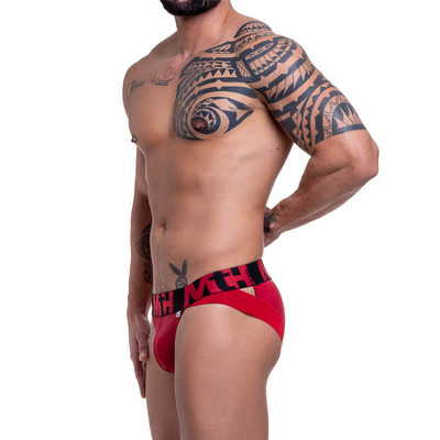 Foto 4 do produto Steves Designer - Cueca Sunga Grega em Cirrê com Elástico Estampado | Disponível em 3 Cores