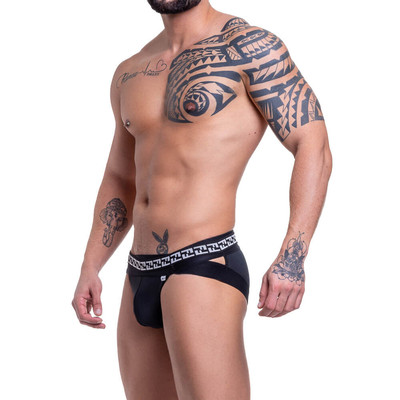 Foto 3 do produto Cueca Sunga Grega com Elástico Duplo Estampado - Steves Designer | Tamanho Único