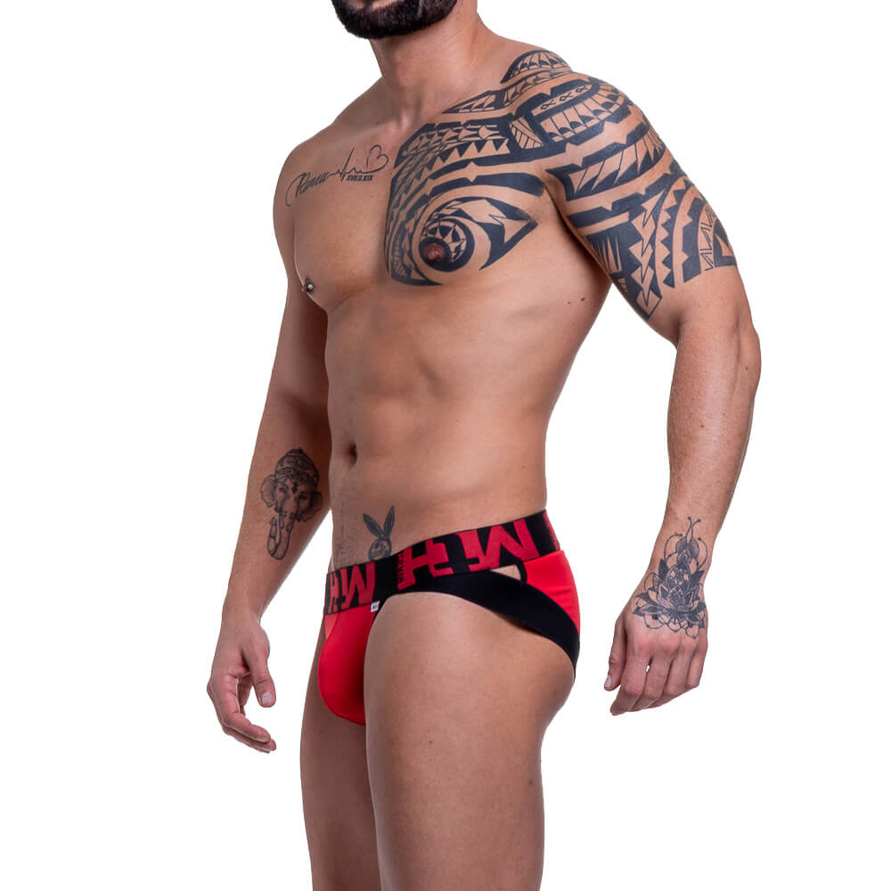 Steves Designer - Cueca Sunga Grega com Elástico Estampado | Disponível em 3 Cores - 4